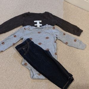 Size 18 months Carter's matching set